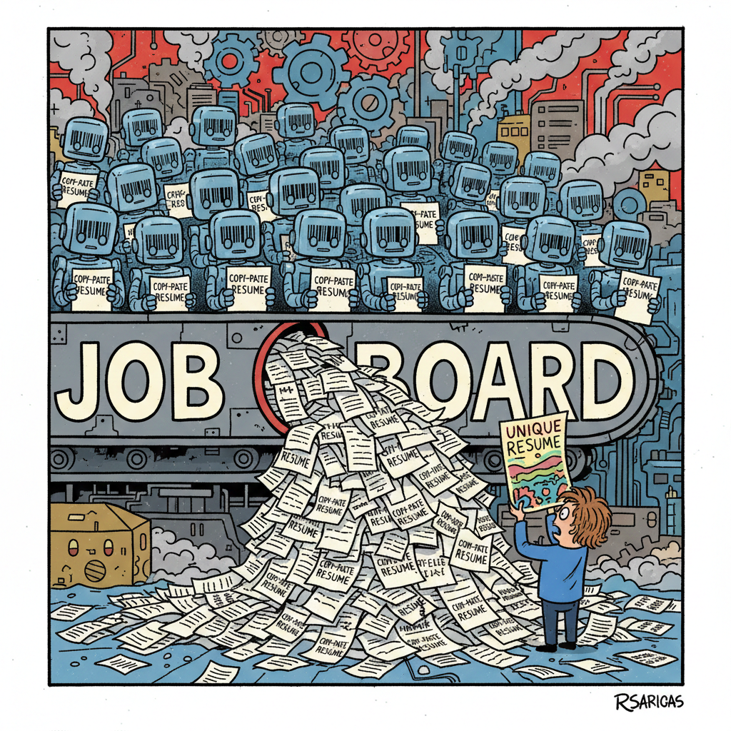 Graph showing 300+ applications in 24 hours